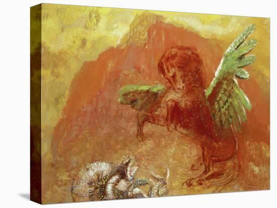 Pegasus Triumphant, 1905-Odilon Redon-Premier Image Canvas
