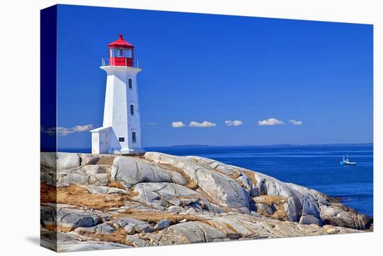 Peggy's Cove Lobster Boat-null-Stretched Canvas