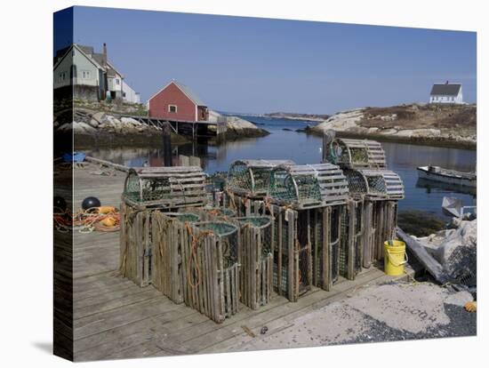 Peggy's Cove, Nova Scotia, Canada, North America-Ethel Davies-Premier Image Canvas