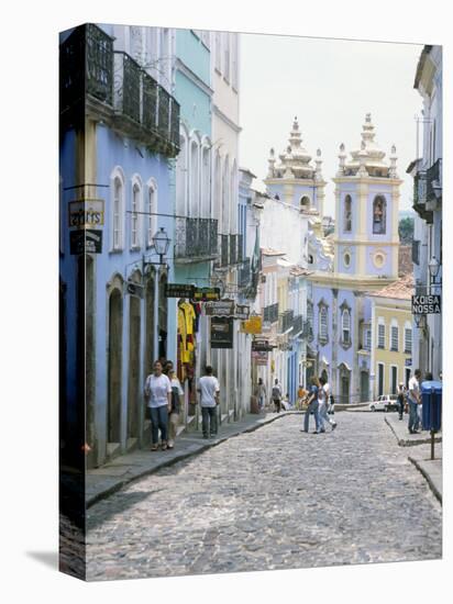 Pelhourinho, Salvador De Bahia, Unesco World Heritage Site, Bahia, Brazil, South America-G Richardson-Premier Image Canvas