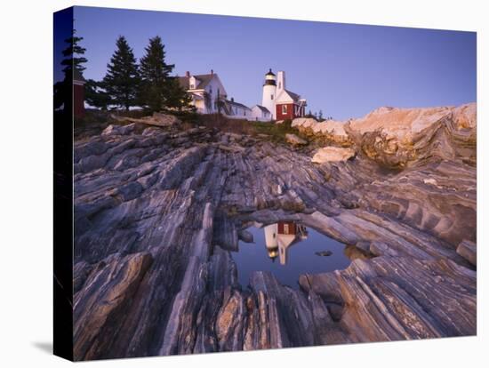 Pemaquid Point Lighthouse, Maine, USA-Alan Copson-Premier Image Canvas