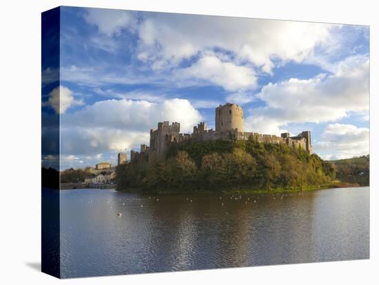 Pembroke Castle, Pembrokeshire, Wales, United Kingdom, Europe-Billy Stock-Premier Image Canvas