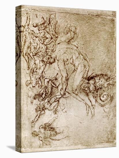 Pen and Ink Sketches, 1913-Leonardo da Vinci-Premier Image Canvas