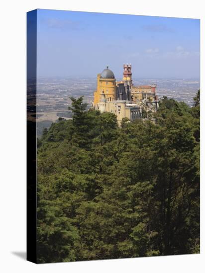 Pena National Palace, UNESCO World Heritage Site, Sintra, Portugal, Europe-Amanda Hall-Premier Image Canvas