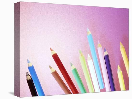 Pencil Crayons-Lawrence Lawry-Premier Image Canvas