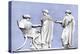 Penelope and Maidens, Wedgwood Plaque, 18th Century-John Flaxman-Premier Image Canvas