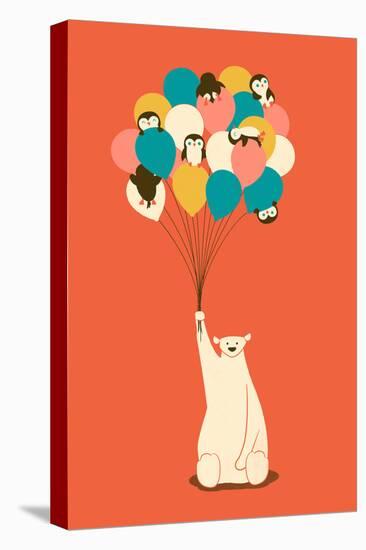 Penguin Bouquet-Jay Fleck-Stretched Canvas