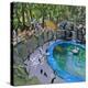 Penguin Pool, Madrid Zoo, 2015-Andrew Macara-Premier Image Canvas