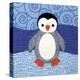 Penguin-Betz White-Stretched Canvas