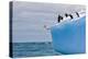 Penguins Off the Edge-Howard Ruby-Premier Image Canvas