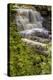 Pennsylvania, Benton, Ricketts Glen SP. Delaware Falls Cascade-Jay O'brien-Premier Image Canvas