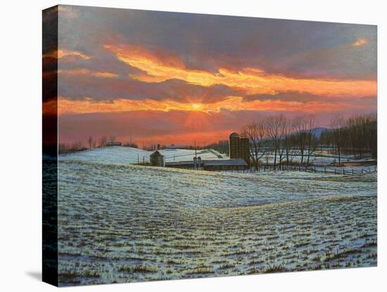Pennsylvania Farm Sunset-Bruce Dumas-Premier Image Canvas
