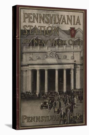 Pennsylvania Station in New York City', Advertisement for the Pennsylvania Railroad Company, 1910-null-Premier Image Canvas