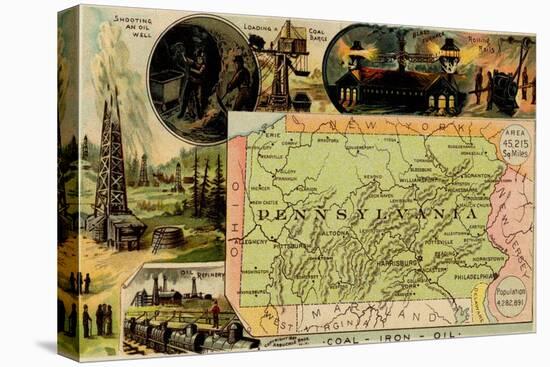 Pennsylvania-Arbuckle Brothers-Stretched Canvas