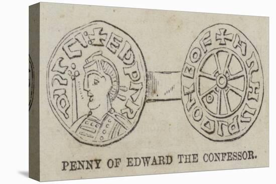 Penny of Edward the Confessor-null-Premier Image Canvas