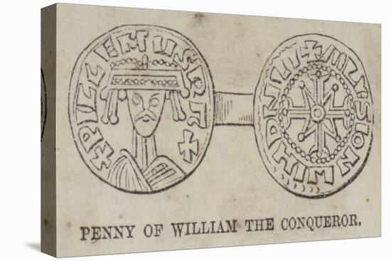 Penny of William the Conqueror-null-Premier Image Canvas