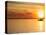 Pensacola Florida Sunset with Sailboat in Background-Steven D Sepulveda-Premier Image Canvas