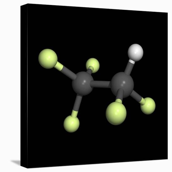 Pentafluoroethane Molecule-Friedrich Saurer-Premier Image Canvas