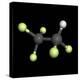 Pentafluoroethane Molecule-Friedrich Saurer-Premier Image Canvas