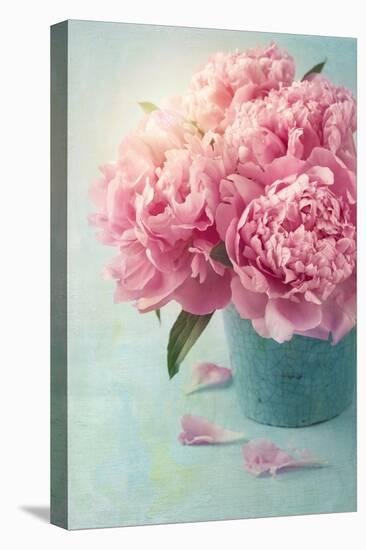 Peony Flowers in a Vase-egal-Premier Image Canvas