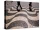 People Crossing Praca Dom Pedro IV (Rossio), Lisbon, Portugal-Martin Lladó-Premier Image Canvas