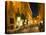 People Dining at Outside Restaurant, Rome, Lazio, Italy, Europe-Angelo Cavalli-Premier Image Canvas