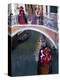 People Dressed in Costumes For the Annual Carnival Festival, Venice, Italy-Jim Zuckerman-Premier Image Canvas