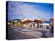 People Enjoying a Meal Near Copacabana Beach, Rio De Janeiro, Brazil-Tom Haseltine-Premier Image Canvas