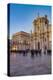 People Enjoying Passeggiata in Piazza Duomo on the Tiny Island of Ortygia-Martin Child-Premier Image Canvas