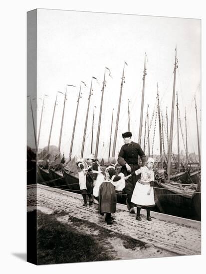 People of Marken Island, Netherlands, 1898-James Batkin-Premier Image Canvas