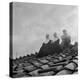 People on a Rooftop Awaiting the Coronation of Pope John XXIII, Vatican City, 4th November 1958-null-Premier Image Canvas