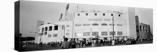 People Outside a Baseball Park, Old Comiskey Park, Chicago, Cook County, Illinois, USA-null-Premier Image Canvas