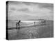 People Playing in the Water of the Great Salt Lake-null-Premier Image Canvas