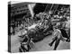 People Riding a Merry Go Round, During the Celebration of Munich's 800th Anniversary-Michael Rougier-Premier Image Canvas