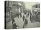 People Rushing to Get on a Trolley Bus at 7.05 Am, Tooting Broadway, London, April 1912-null-Premier Image Canvas