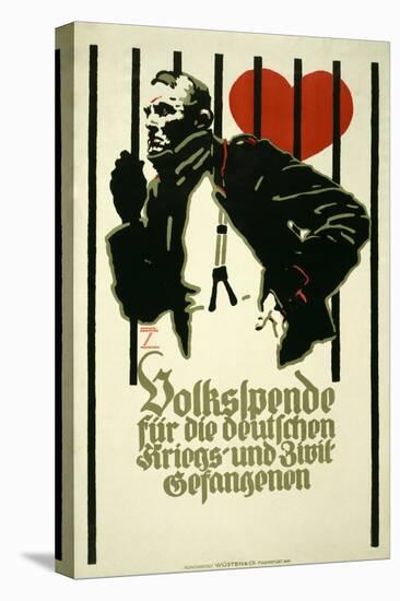 People's Fund for German War and Civil Prisoners-Ludwig Hohlwein-Stretched Canvas