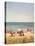 People Sitting on the Beach in Summer-Jillian Melnyk-Premier Image Canvas