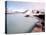 People Swim in the Blue Lagoon Spa in Grindavik, Iceland-null-Premier Image Canvas