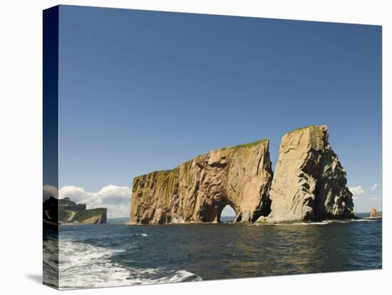 Perce Rock, Gaspe Peninsula, Province of Quebec, Canada, North America-Snell Michael-Premier Image Canvas