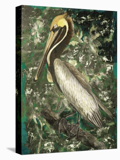 Perched Pelican-Stellar Design Studio-Stretched Canvas