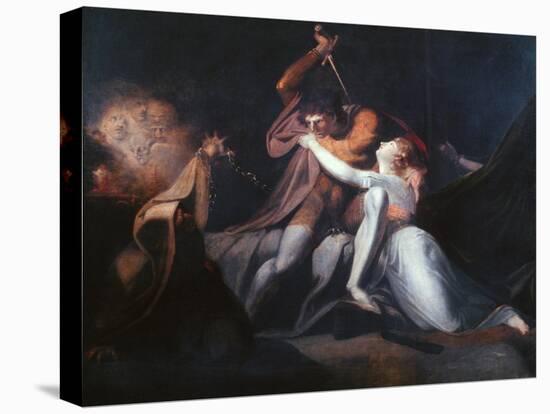 Percival Delivering Belisane..., Exhibited 1783-Henry Fuseli-Premier Image Canvas
