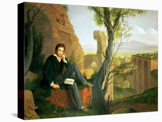 Percy Bysshe Shelley (1792-1822) 1845-Joseph Severn-Premier Image Canvas