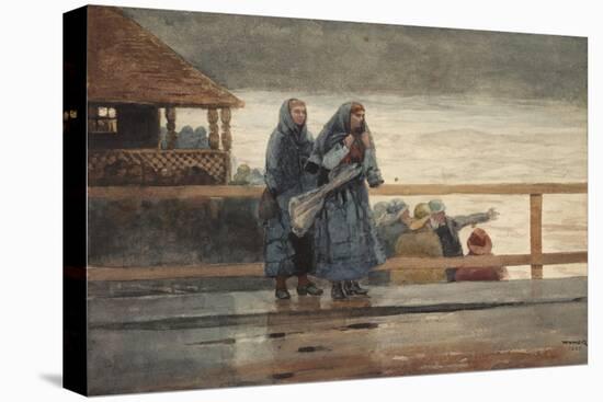 Perils of the Sea, 1881 (W/C over Graphite on Paper)-Winslow Homer-Premier Image Canvas