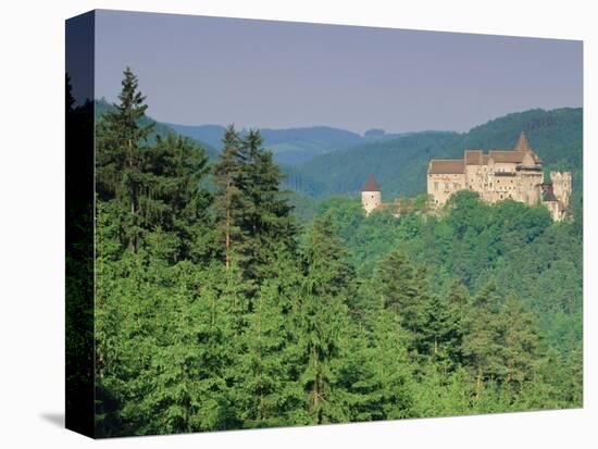 Pernstejn Fortress, 13th Century, South Moravia, Czech Republic, Europe-Upperhall Ltd-Premier Image Canvas