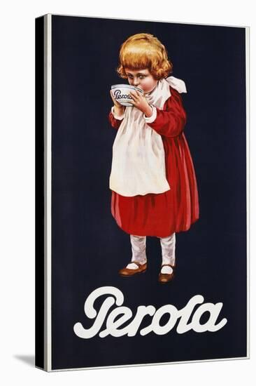 Perola Hot Chocolate Advertisement Poster-null-Premier Image Canvas