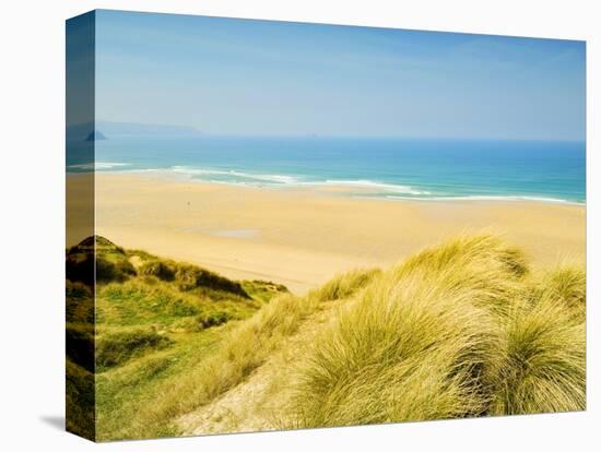 Perran Bay at Newquay-John Harper-Premier Image Canvas