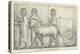 Persepolis, Men Leading Horses Drawing Chariot-null-Premier Image Canvas