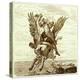 Perseus on the Winged Horse Pegasus, with Medusa's Head-English-Premier Image Canvas