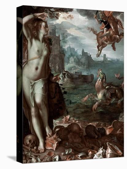 Perseus Rescuing Andromeda, 1611-Joachim Wtewael-Premier Image Canvas