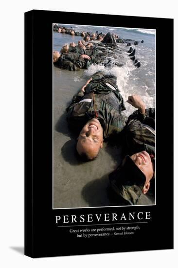 Perseverance: Inspirational Quote and Motivational Poster-null-Premier Image Canvas